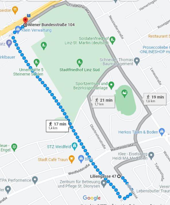 Apartamento Doppelhaushaelfte Mit Garten Linz